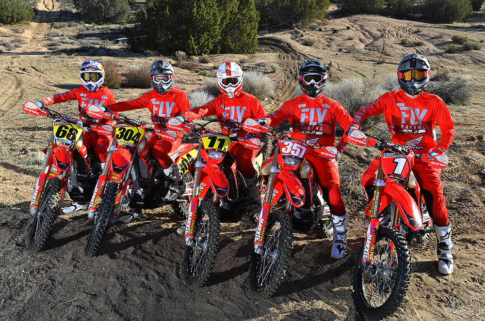 Double Podiums for Johnny Campbell Racing Honda at AMA NHHA season opener