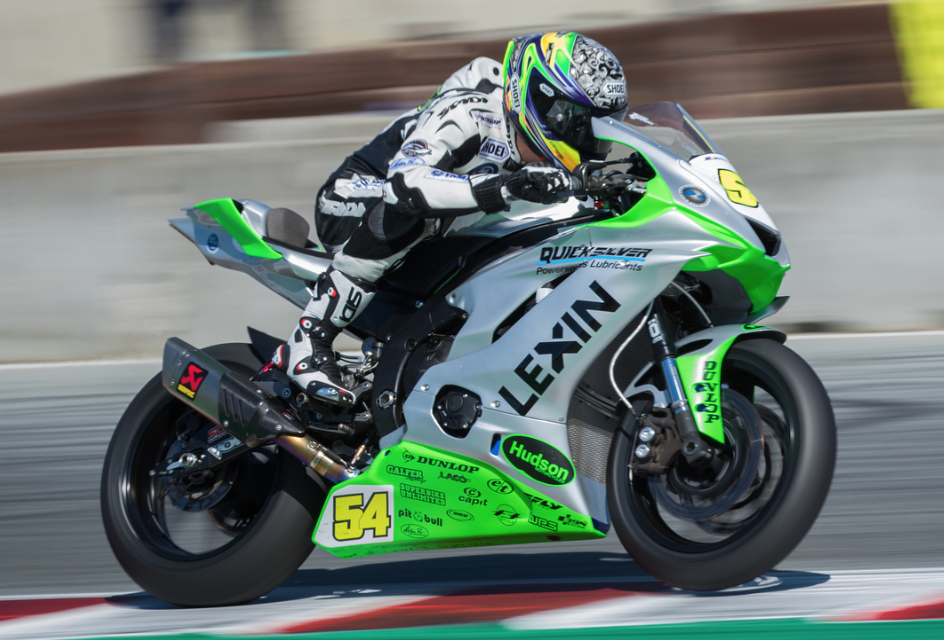 Richie Escalante races to P4 at Laguna Seca