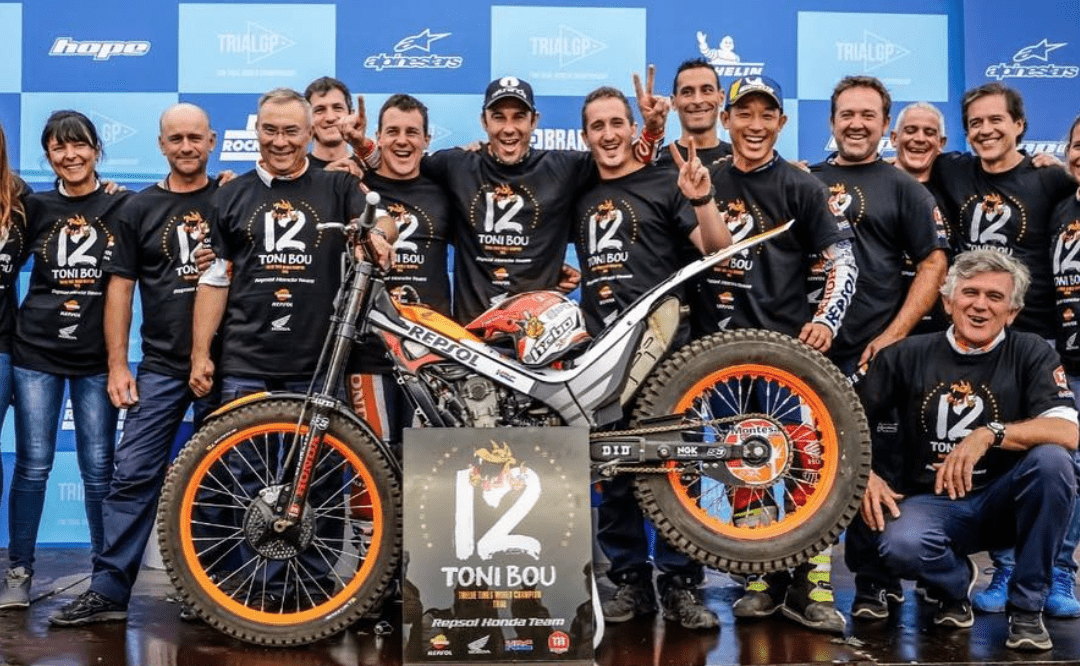 Toni Bou wins 12th Trial GP world championship