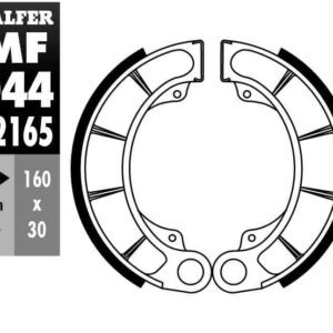 Brake Shoe - Rear Pads - MF044