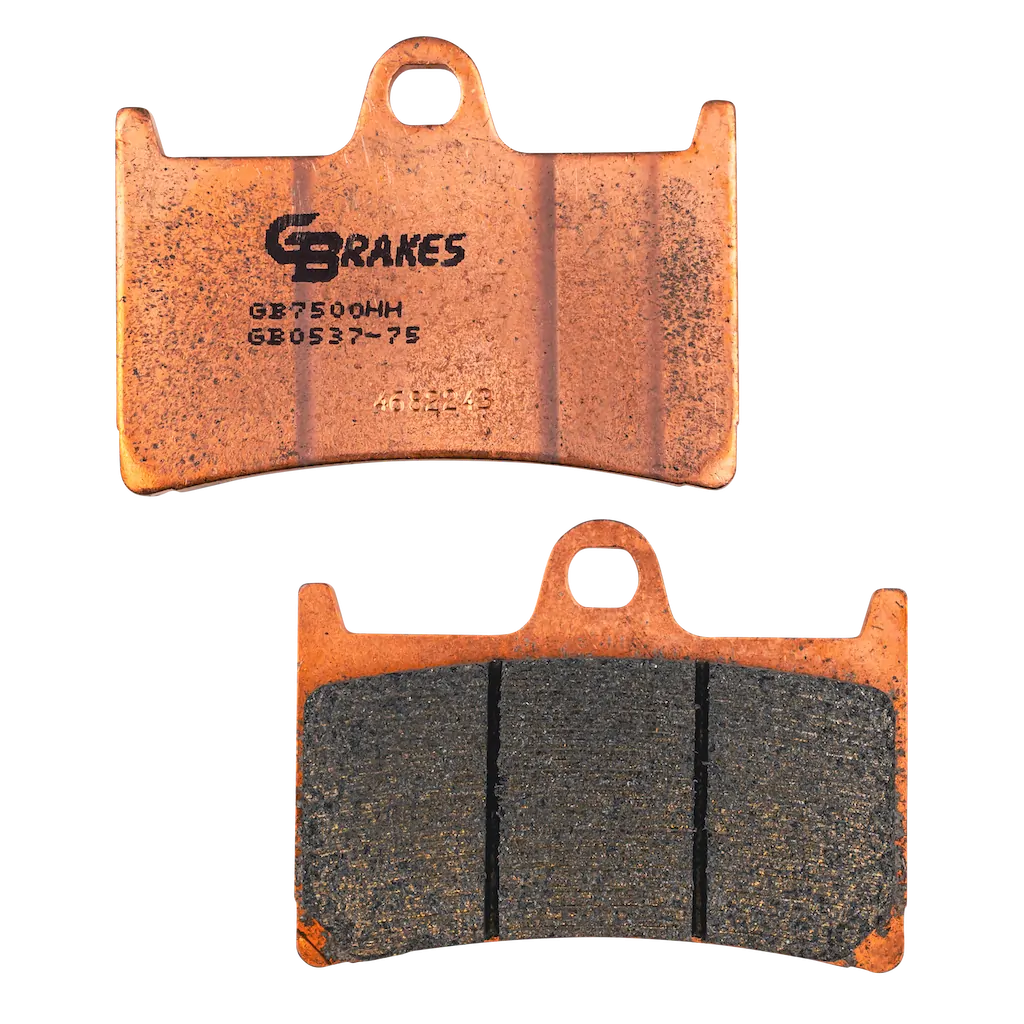 GB0537-75 HH Sintered Motorcycle Front Brake Pads