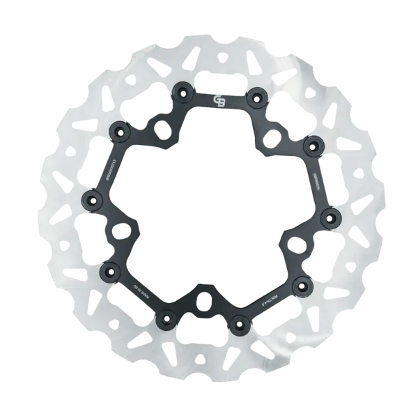12.5"- 320mm Floating Mount Wave Rotor - Bracket Sold Seperately (Axial Brackets: SP063K and/or SP062K) - GBD9003X
