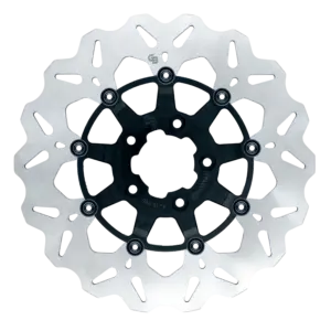 11.8″- 300mm Floating Wave Rotor – Black Carrier – GBDU003