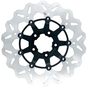 11.8″- 300mm Floating Wave Rotor Black Carrier – GBDU004