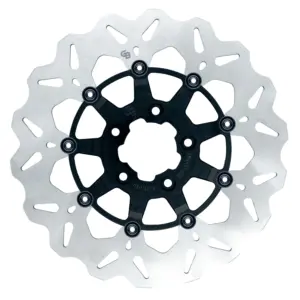 12.5″- 320mm Floating Wave Rotor Black Carrier – GBDU007