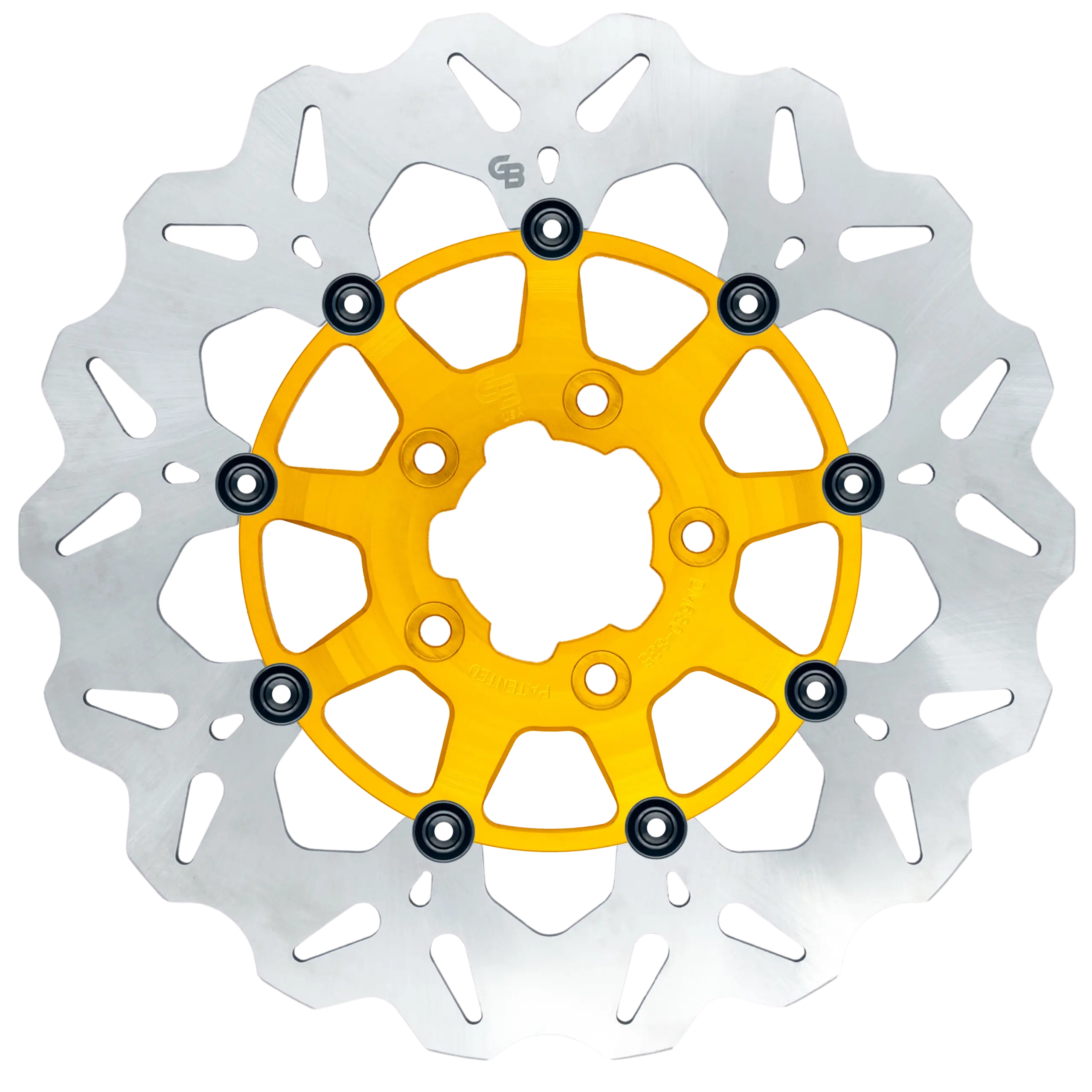 11.5″- 292mm Floating Wave – Gold Carrier – GBDU016