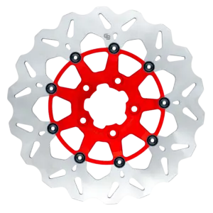12.5″- 320mm Floating Wave Rotor Red Carrier – GBDU029