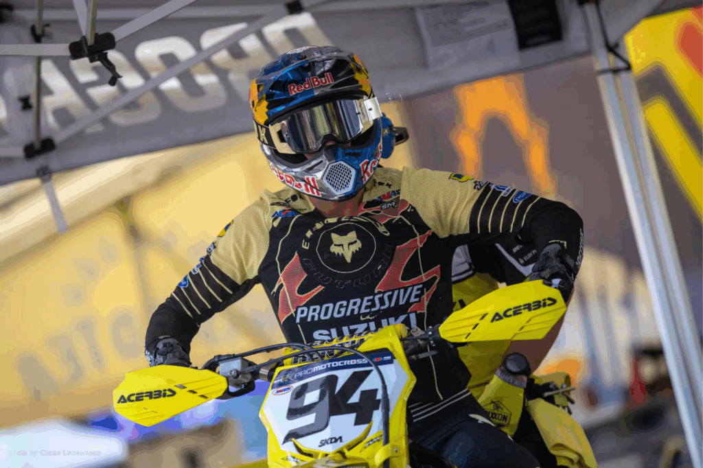 Suzuki SuperMotocross bike equipped with GBrakes high-performance braking system for the 2026 season