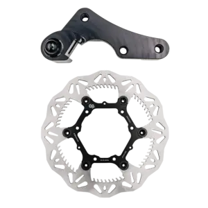GBrakes Oversize Dirt Bike Brake Rotor and Bracket