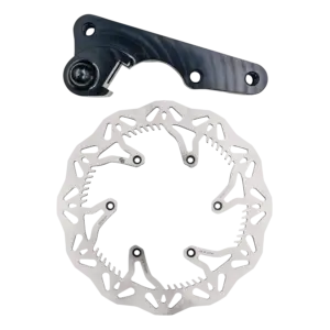 GBrakes Oversize Dirt Bike Brake Rotor and Bracket