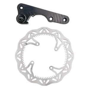 GBrakes Oversize Dirt Bike Brake Rotor and Bracket