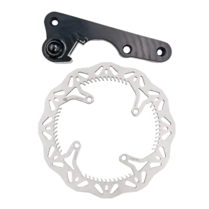 GBrakes Oversize Dirt Bike Brake Rotor and Bracket