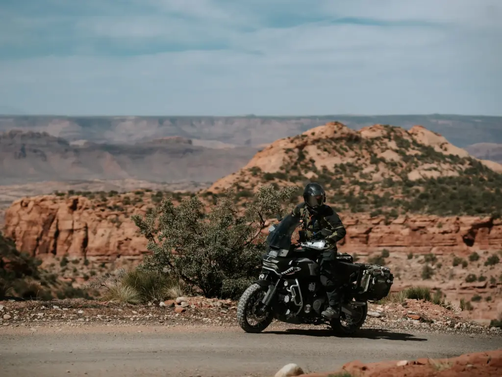 Close-up of GBrakes® Harley-Davidson brake pads engineered for consistent stopping power, smooth trailing brake control, and strong recovery under repeated heavy braking.